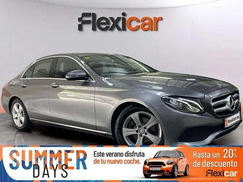 Gris Usado 2016 Mercedes E220 Berlina | 26.490 € (Precio justo) - Imagen 1/4