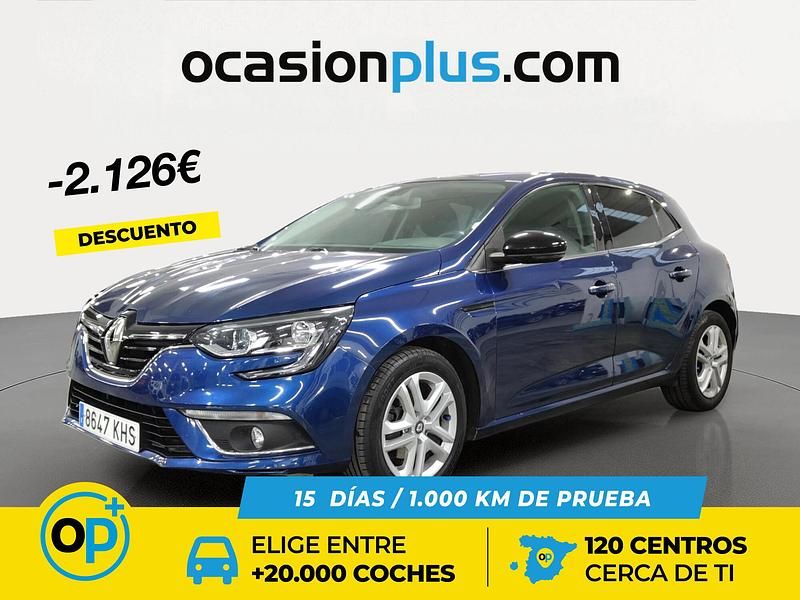 Usado Renault Mégane IV Business 110 CV (80 kW) 2018 Azul Berlina