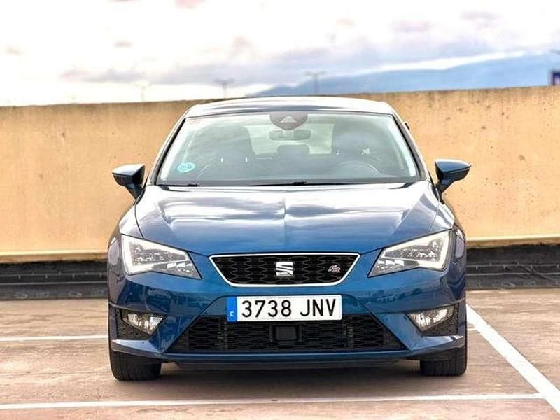 Usado Seat Leon SC FR 150 CV (110 kW) 2016 Azul Utilitario