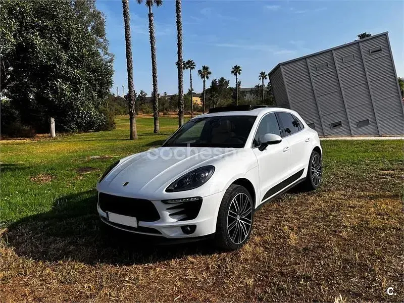 Usado Porsche Macan S 340 CV (250 kW) 2016 Blanco SUV