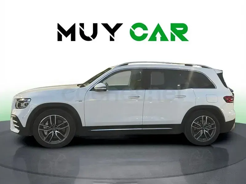 Usado Mercedes GLB35 AMG 306 CV (225 kW) 2020 Blanco SUV