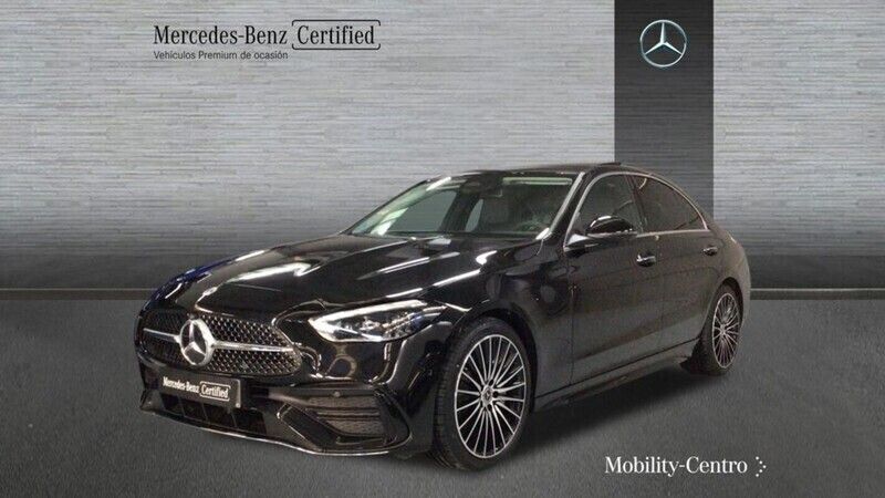 Negro obsidiana Nuevo 2024 Mercedes C200 AMG line Berlina | 44.900 € (Precio justo) - Imagen 1/4