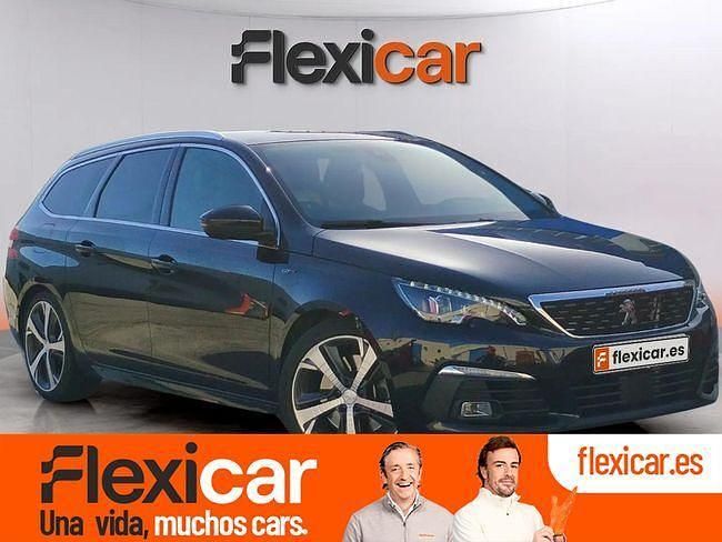Usado Peugeot 308 SW GT 180 CV (132 kW) 2018 Azul Familiar