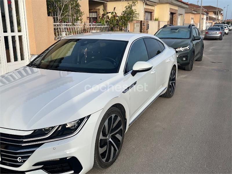 Usado VW Arteon R-line 150 CV (110 kW) 2018 Blanco Utilitario