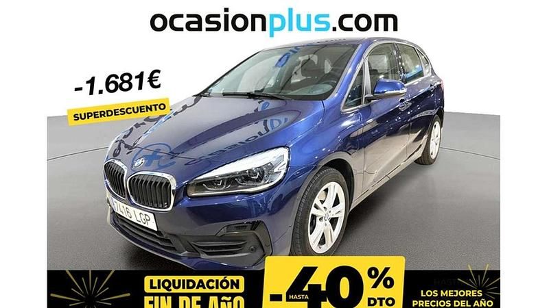 Azul Usado 2020 BMW 225 Active Tourer iPerformance Monovolumen | 16.819 € (Precio justo) - Imagen 1/4