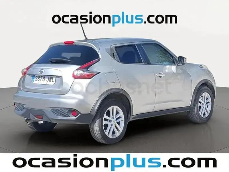 Usado Nissan Juke N-Connecta 110 CV (80 kW) 2017 Gris / plata SUV