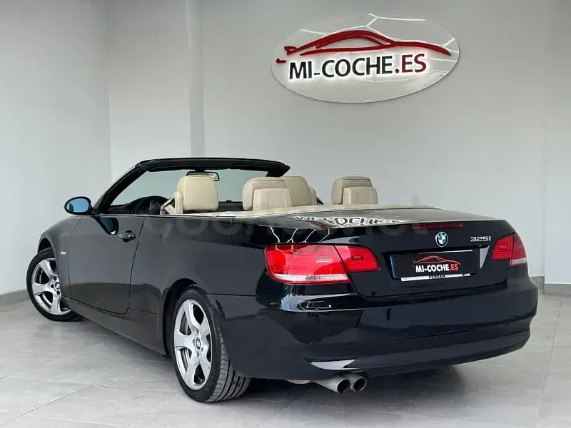 Usado BMW 325 Cabriolet Sport Line 218 CV (160 kW) 2008 Negro Descapotable