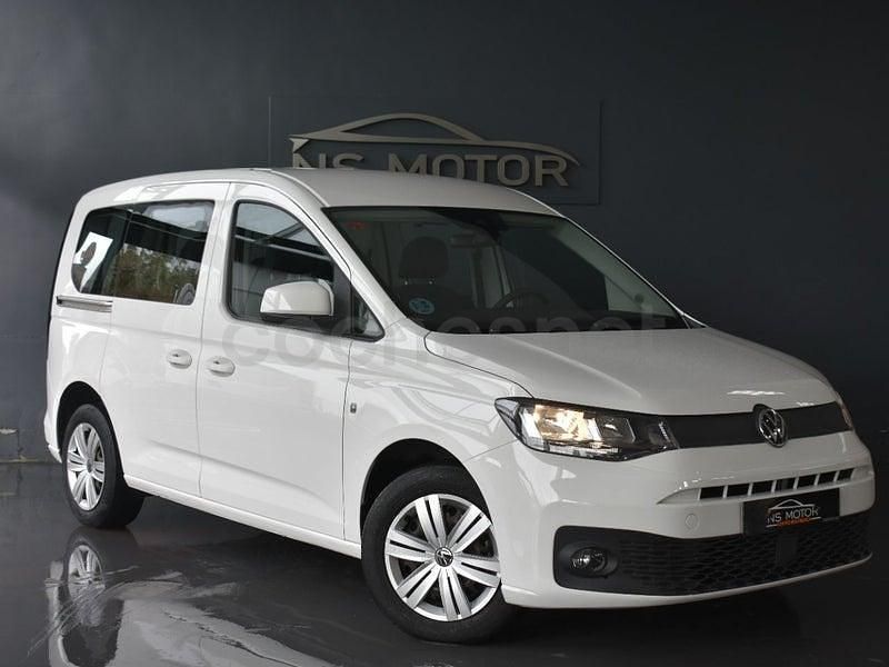 Usado VW Caddy Edition 102 CV (75 kW) 2021 Blanco Monovolumen