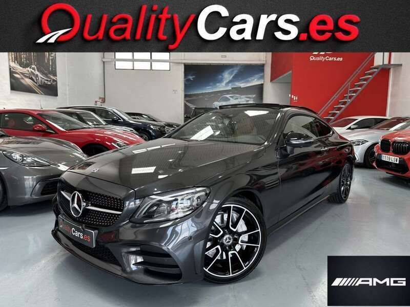 Negro Usado 2020 Mercedes C300 Coupe | 39.400 € (Precio justo) - Imagen 1/4