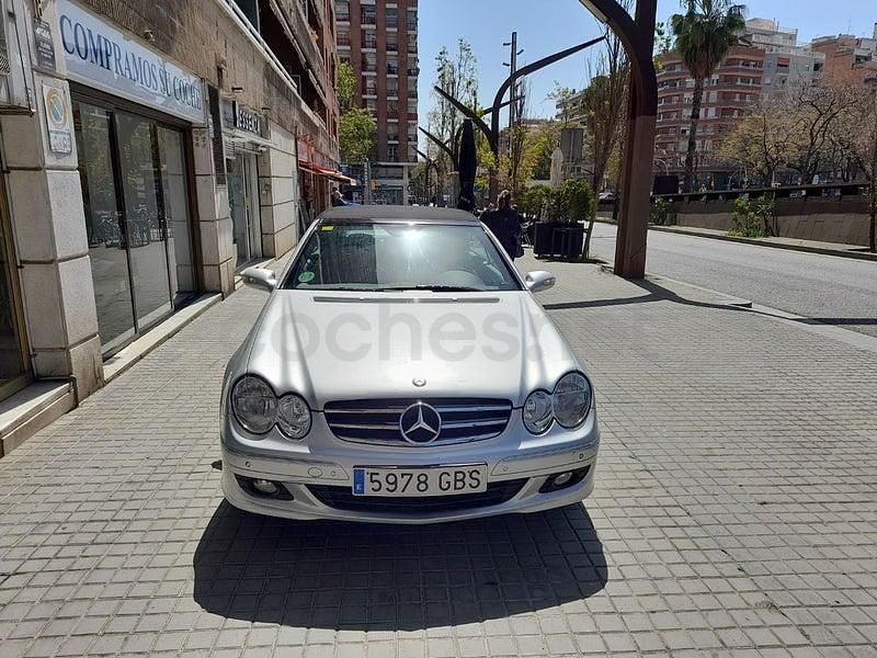 Usado Mercedes CLK200 Elegance 184 CV (135 kW) 2008 Gris / plata Descapotable