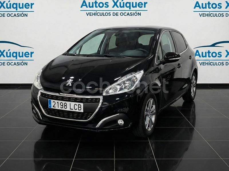 Usado Peugeot 208 Signature Sky 99 CV (72 kW) 2019 Azul Utilitario