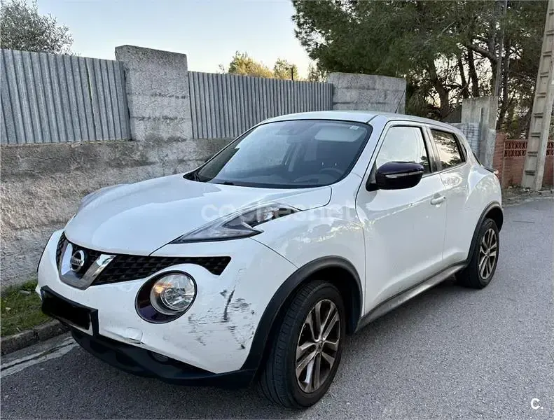 Usado Nissan Juke Acenta 115 CV (84 kW) 2015 Blanco SUV