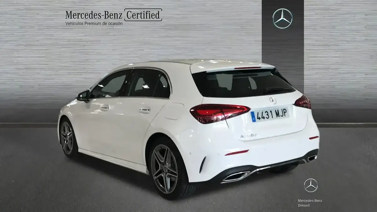 Usado Mercedes A200 Advanced 150 CV (110 kW) 2023 Blanco Berlina