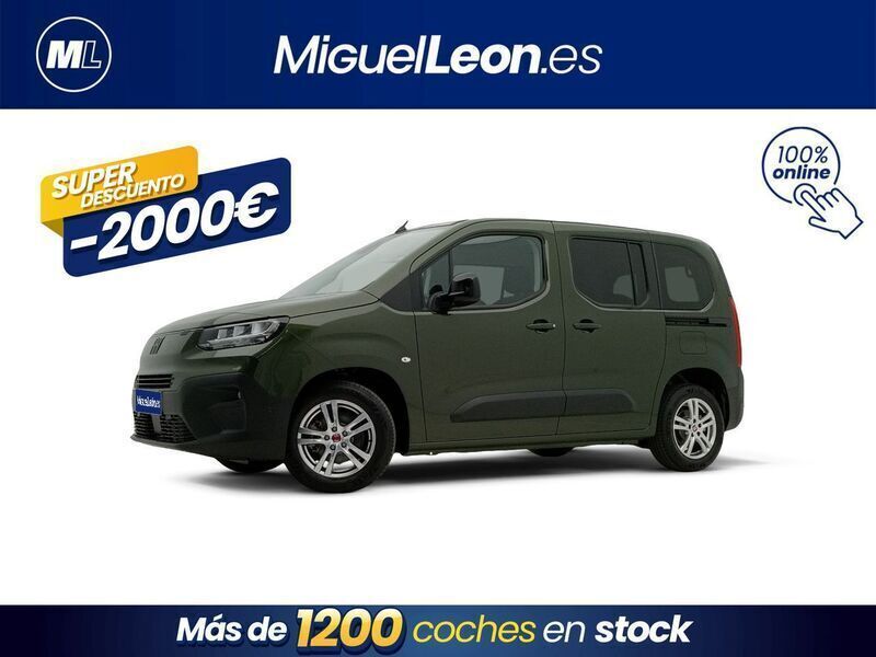 Verde Nuevo 2025 Fiat Doblò Monovolumen | 22.985 € - Imagen 1/3