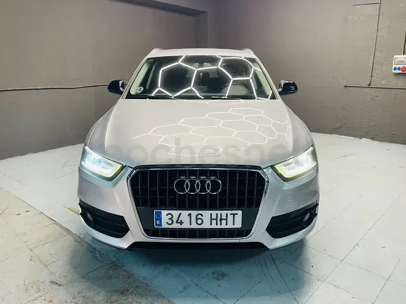 Usado Audi Q3 Ambition 177 CV (130 kW) 2012 Gris / plata SUV