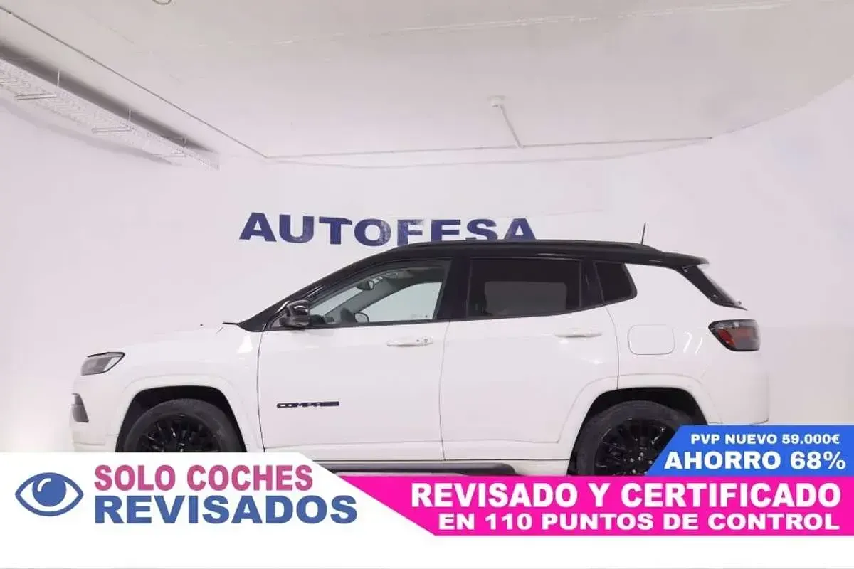 Usado Jeep Compass 241 CV (177 kW) 2022 Blanco SUV