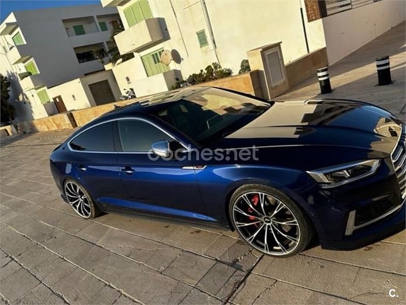 Usado Audi A5 Sportback 354 CV (260 kW) 2017 Azul Utilitario