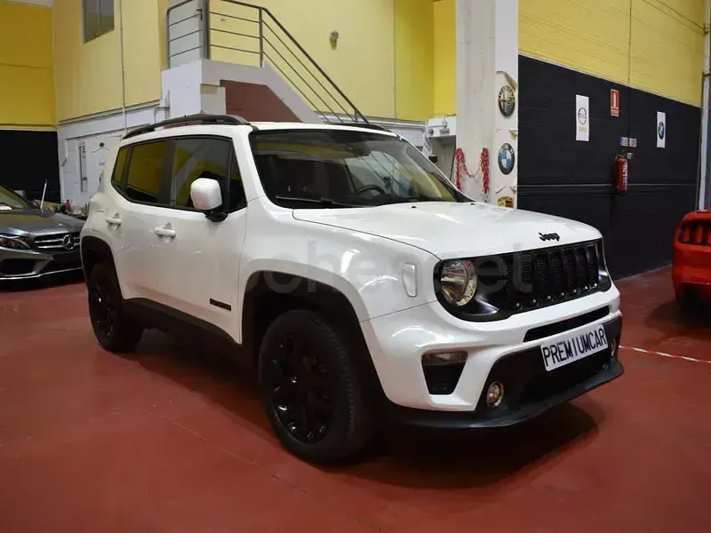 Usado Jeep Renegade Night Eagle 120 CV (88 kW) 2019 Blanco SUV