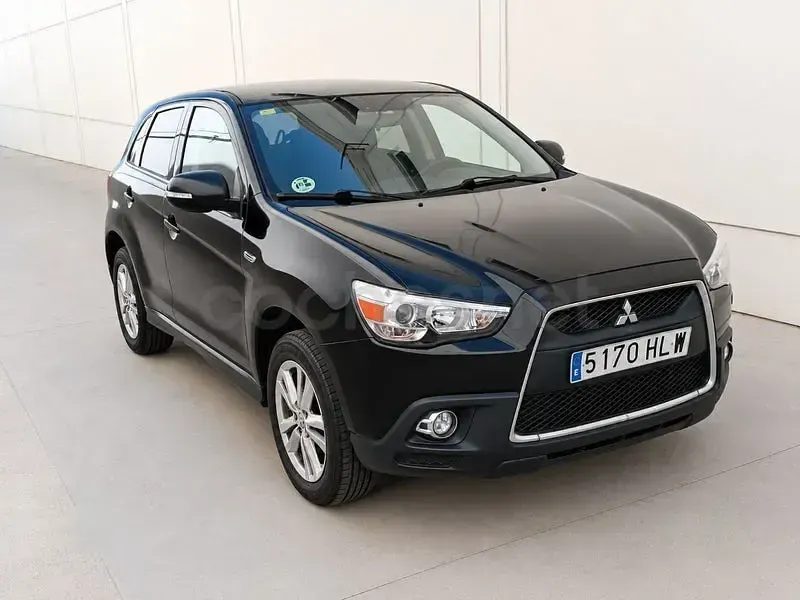 Usado Mitsubishi ASX 116 CV (85 kW) 2012 Negro SUV