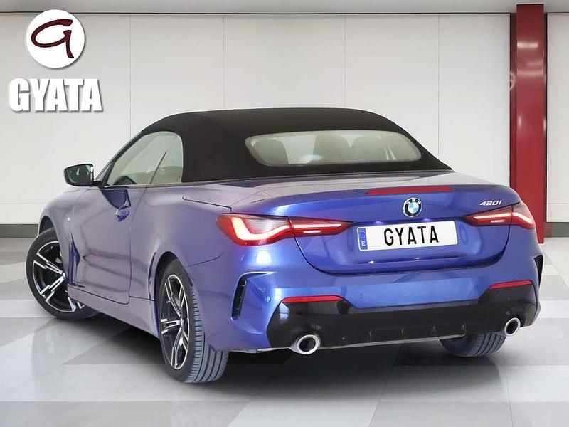 Usado BMW 420 184 CV (135 kW) 2025 Azul Descapotable
