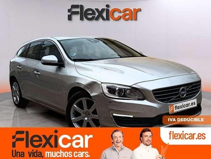 Gris Usado 2018 Volvo V60 Kinetic Familiar | 19.290 € (Super precio) - Imagen 1/4