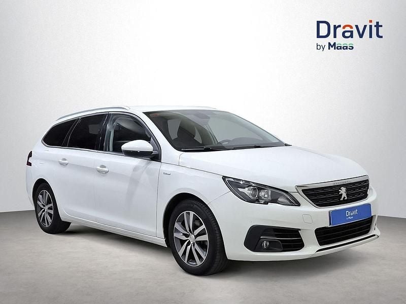 Blanco Usado 2021 Peugeot 308 SW Style Familiar | 13.990 € (Super precio) - Imagen 1/4