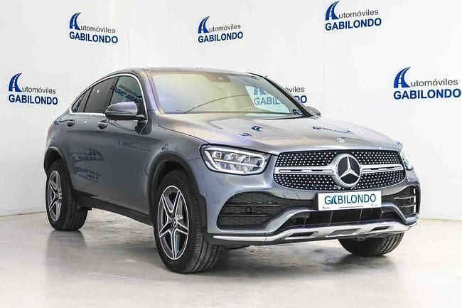 Usado Mercedes GLC300 319 CV (234 kW) 2021 Gris Coupe