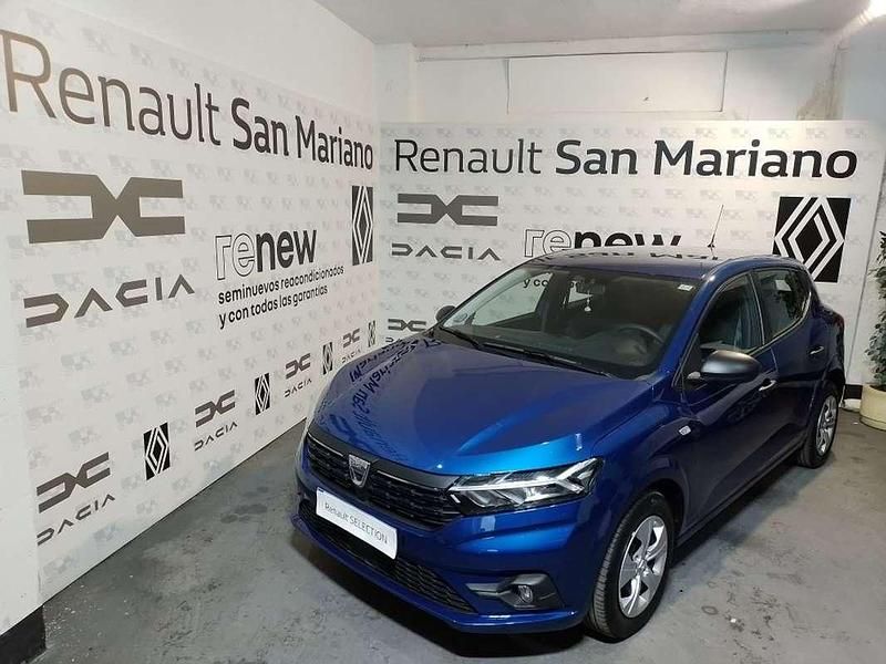 Azul Usado 2021 Dacia Sandero Essentiel Utilitario | 12.400 € (Precio justo) - Imagen 1/4