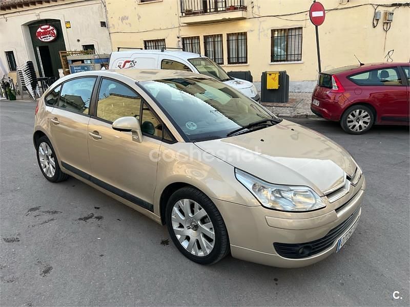 Brugt Citroën C4 Exclusive 110 HK (80 kW) 2007 Beige Sedan