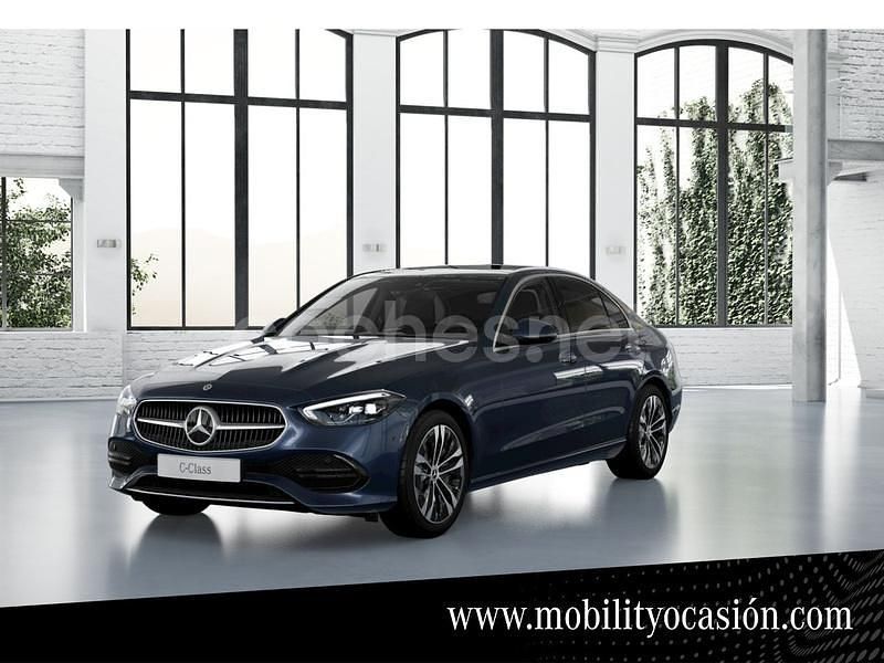 Azul Usado 2021 Mercedes C220 Berlina | 37.500 € (Precio justo) - Imagen 1/4