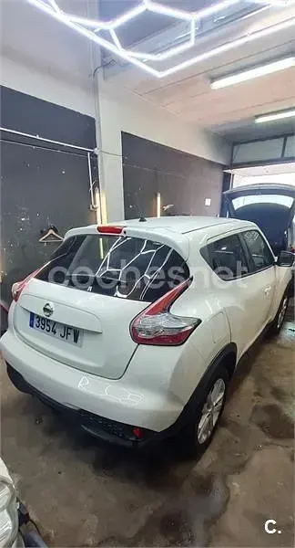 Usado Nissan Juke N-TEC 110 CV (80 kW) 2015 Blanco SUV