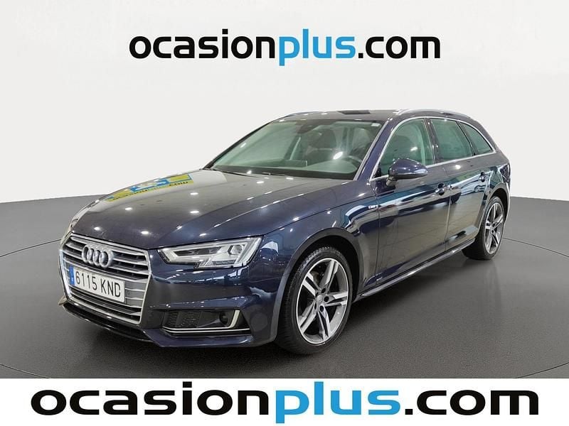 Azul Usado 2018 Audi A4 S-Line Familiar | 19.910 € (Precio justo) - Imagen 1/4