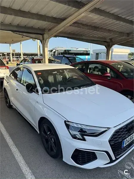 Usado Audi A3 150 CV (110 kW) 2021 Blanco Berlina