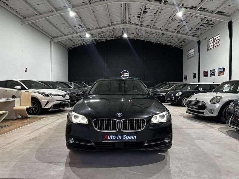 Usado BMW 525 218 CV (160 kW) 2014 Negro Familiar