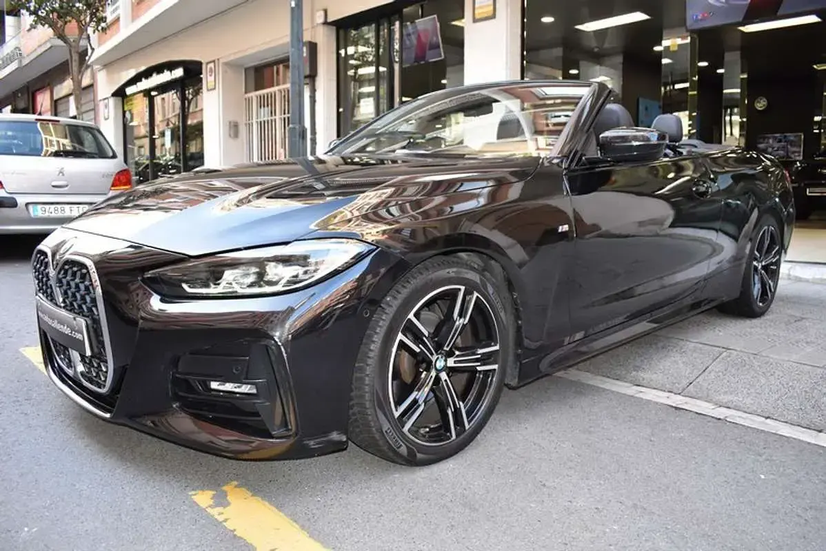 Usado BMW 420 Cabriolet M Sport 190 CV (139 kW) 2022 Negro Descapotable
