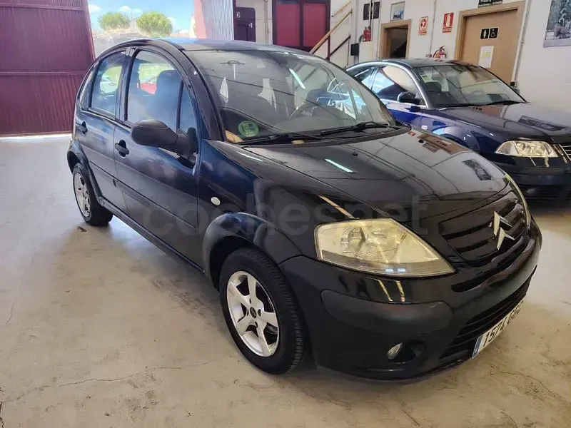 Usado Citroën C3 61 CV (44 kW) 2008 Negro Berlina