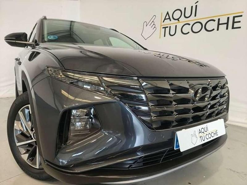 Usado Hyundai Tucson 150 CV (110 kW) 2021 Gris SUV