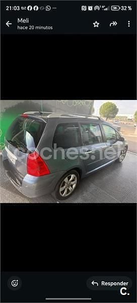 Azul Usado 2007 Peugeot 307 Familiar | 3000 € (Precio justo) - Imagen 1/4