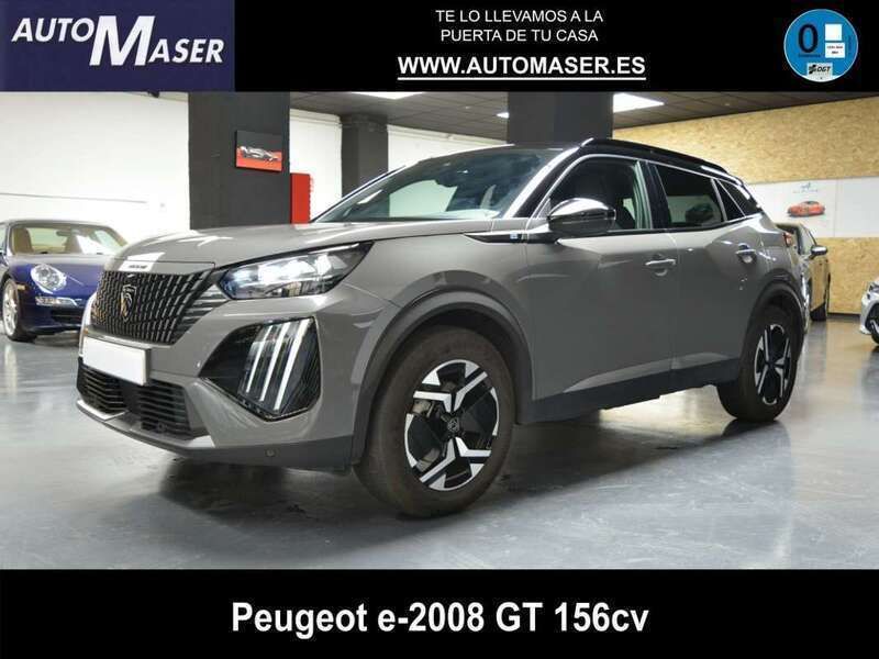 Gris Usado 2023 Peugeot e-2008 GTi SUV | 28.600 € (Super precio) - Imagen 1/4