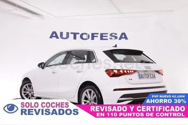 Usado Audi A3 Advanced Plus 116 CV (85 kW) 2025 Blanco Berlina