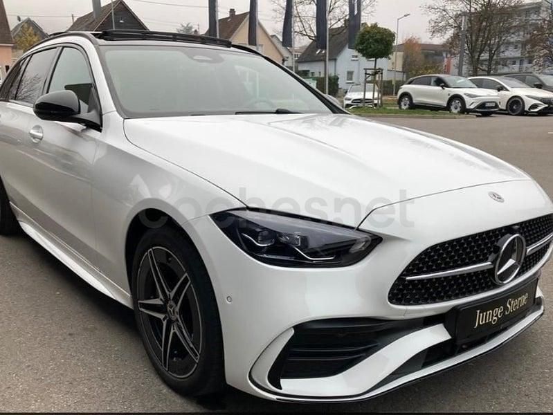 Usado Mercedes C300e 313 CV (230 kW) 2024 Blanco Familiar