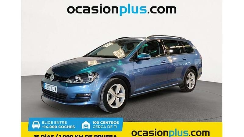 Azul Usado 2017 VW Golf VII Advance Familiar | 15.980 € (Precio justo) - Imagen 1/4