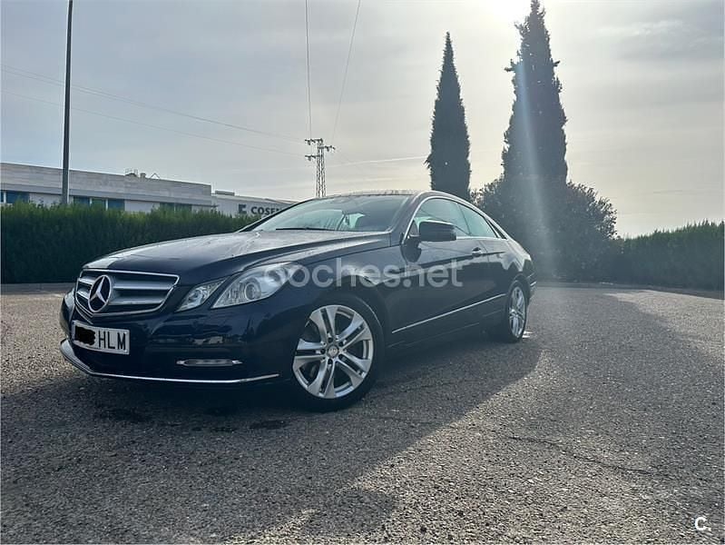 Usado Mercedes E350 Elegance 231 CV (169 kW) 2012 Azul Coupe