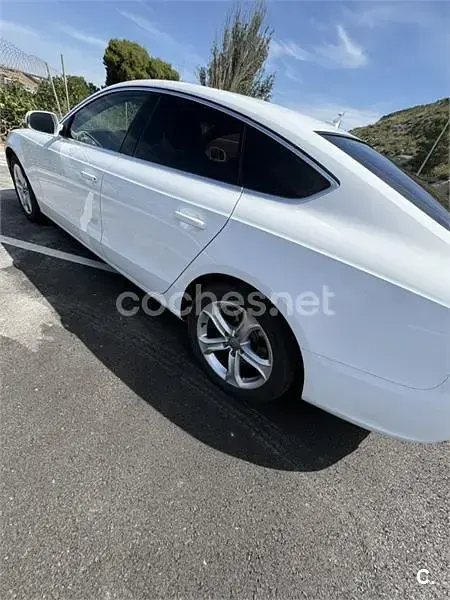 Usado Audi A5 Sportback 143 CV (105 kW) 2014 Blanco Utilitario