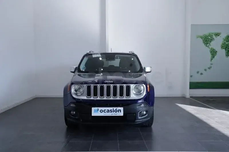 Usado Jeep Renegade Limited 120 CV (88 kW) 2017 Azul SUV