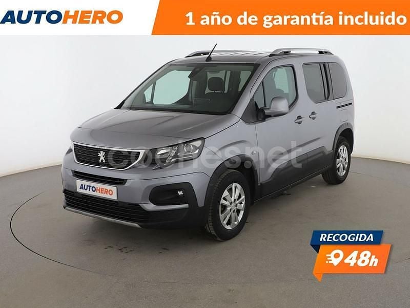 Gris Usado 2020 Peugeot Rifter Allure Monovolumen | 20.099 € (Precio justo) - Imagen 1/3