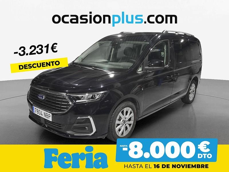 Negro Usado 2025 Ford Tourneo Connect Titanium Monovolumen | 35.550 € (Caro) - Imagen 1/4