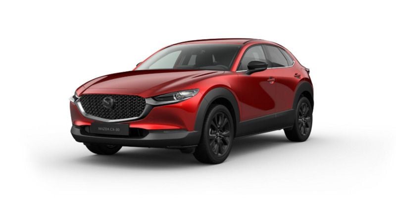 Rojo Usado 2024 Mazda CX-30 Homura-Line SUV | 34.000 € - Imagen 1/4