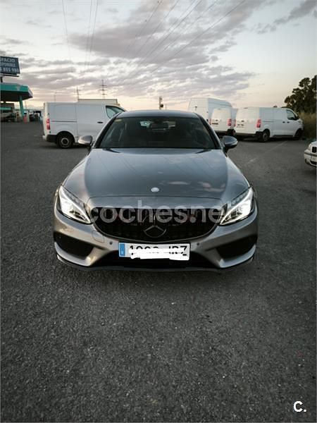 Gris / plata Usado 2016 Mercedes C220 AMG line Coupe | 22.250 € (Precio justo) - Imagen 1/4