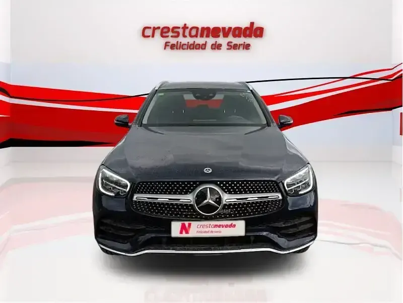 Usado Mercedes GLC300 245 CV (180 kW) 2022 Azul SUV
